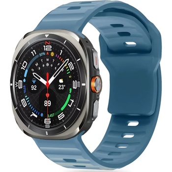 Tech-Protect silicone line samsung galaxy watch ultra (47 mm) montego blue (5906302376452)