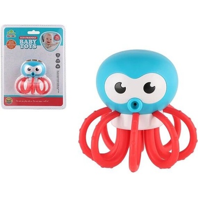 Teddies Chrastítko chobotnice plast 8x8cm