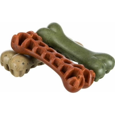 Trixie Denta Fun Veggie Honey Comb Bone kostička s mořskou řasou 8,5 cm 28 g