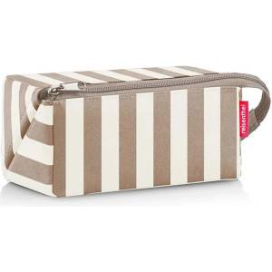 Reisenthel Несесер Reisenthel Fold wash bag - Beige / White (Summerstripes Coffee)