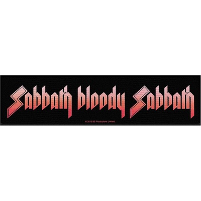 Nažehlovačka Black Sabbath - Sabbath Bloody Sabbath
