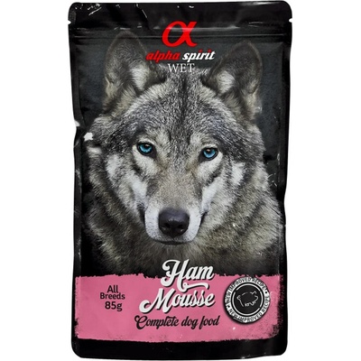 Alpha Spirit Dog Jemná pěna z vepřového 85 g