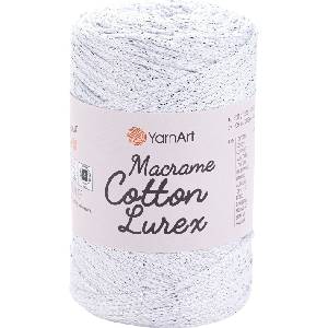 YARNART Macrame Cotton Lurex 2 mm 205 m 720 юта (Macrame Cotton Lurex 720)