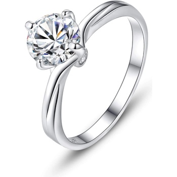 Silenti Jewelry Сребърен пръстен "Сила" - 6 - 52мм (16.6мм диам. )