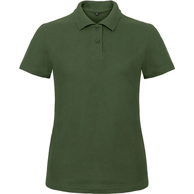 B&C dámska polokošeľa PWI11 Bottle Green