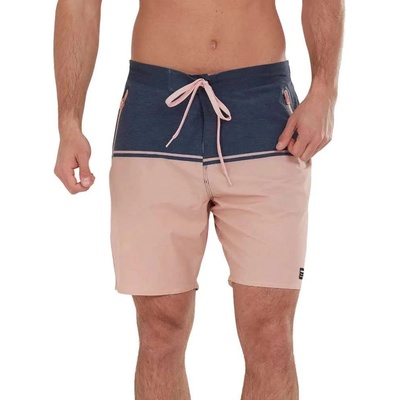 Fundango Бански гащета Fundango Morris swimming shorts - Pink (Patriot Blue)