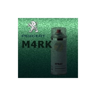 PEUGEOT M4RK VERT LIBELLULE metalická barva Sprej 400ml
