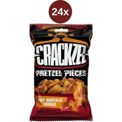 Crackzel praclíky hot buffalo wings 24 x 65 g