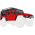 Traxxas каросерия Land Rover Defender червена