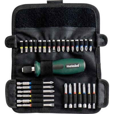 Metabo rolovací taška s bity 30 dílů 626726000 – Zboží Dáma