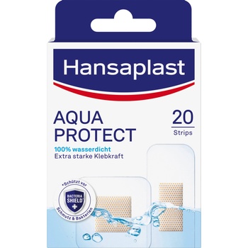 Hansaplast Водоустойчив пластир Aqua Protect - 20 броя