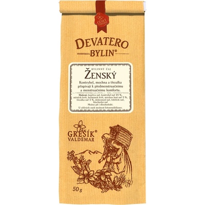 Grešík Ženský čaj bylinkový čaj sypaný 50 g