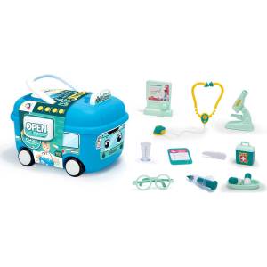 Armtoys ДОКТОРСКИ К-Т В КУФАР НА КОЛЕЛЦА - igrachko