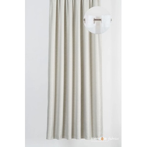 Mendola Fabrics Бежова завеса 140x260 cm Teorema - Mendola Fabrics (10-237TEOREMA-01)