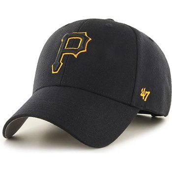 47 brand Шапка 47 brand MLB Pittsburgh Pirates в черно с апликация (B.MVP20WBV.BKJ)