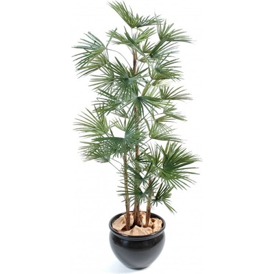 Luxusní umělá palma Livistonia, 140cm