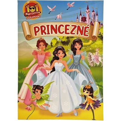 Princezné 101 aktivity s nálepkami