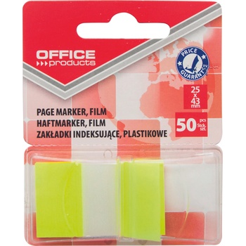 Office Products Сигнални лентички Office Products, 25x43, жълт (31238-А-ЖЪЛТ)