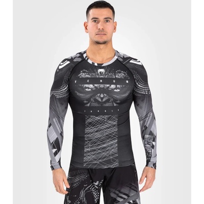 VENUM Рашгард Venum Gorilla Jungle Long Black/White - XL