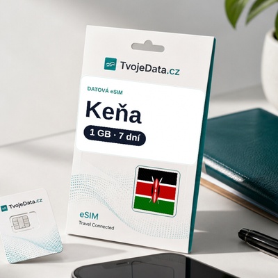 eSIM Keňa 1 GB / 7 dní