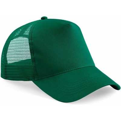 Beechfield B640 5 panelová Trucker 53.064 bottle green/bottle green