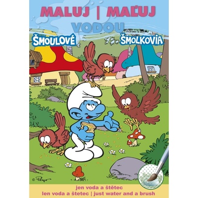 Maluj vodou Šmoulové