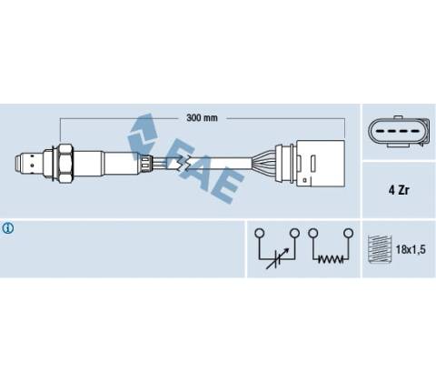 Lambda sonda FAE 77197