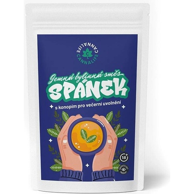 Cannalife Konopný čaj Spánek 100 g
