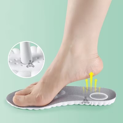 Комфортни 4d стелки за Обувки от pu, aнтибактериални и дишащи (pu3548)