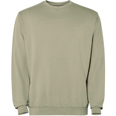 Jaya unisex sveter s okrúhlym výstrihom crewneck zelená