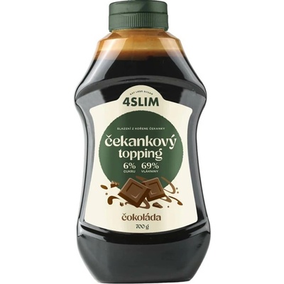 4Slim Čekankový topping čokoláda 330 g