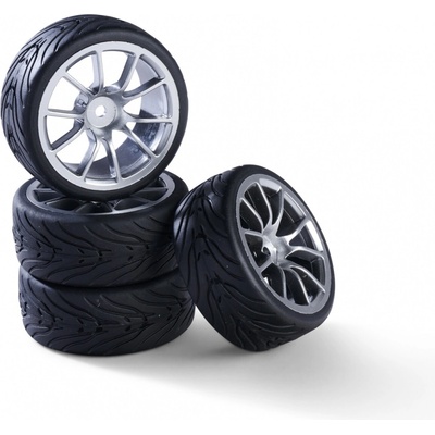 Carson Kolesá wheel set 10 Sp.Design 4 silver 1/10