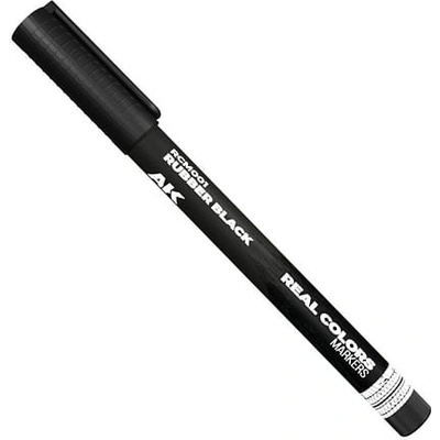 AK Interactive AK real colors marker rubber black RCM001 – Zboží Dáma
