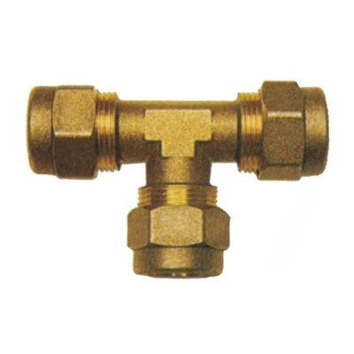 Adler Разпределител на въздух тип t 3-пътен 3/8´´ женска резба (0135.0)