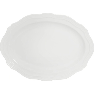 Oválný talíř Florence Scallop 23x17 cm - Maxwell&Williams