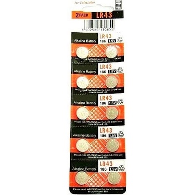 MAXELL LR43 / 186 / AG12 / V12GA 1ks 4902580130855