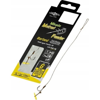 Mikado Náväzec Method Feeder RIG 10 cm PUSH STOP 0,16 mm veľ.6 8 ks