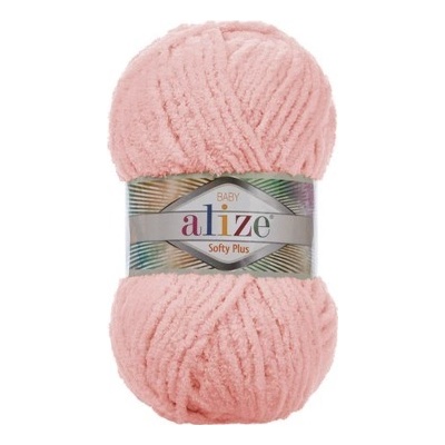 Alize příze Softy Plus 340 meruňkově růžová