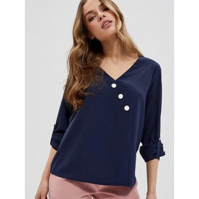 Moodo Тъмно синя дамска блуза Moodo Moodo | Sin | ЖЕНИ | S