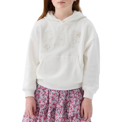 GAP Logo Pullover bílá