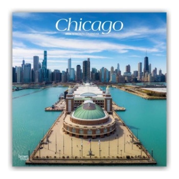 Browntrout Verlags GmbH Chicago 2026 - 16-Monatskalender