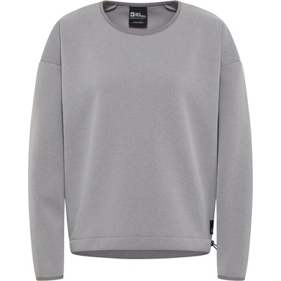 Jack Wolfskin Wanderest Pulover W sivá