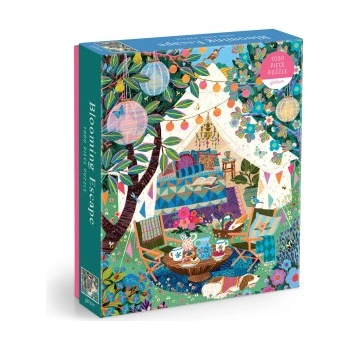 Abrams & Chronicle Books Victoria Ball Blooming Escape 1000 Piece Puzzle | BALL VICTORIA