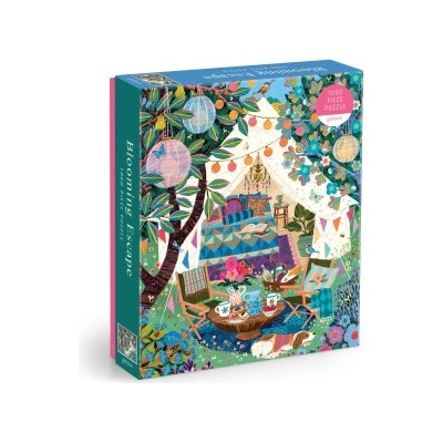 Abrams & Chronicle Books Victoria Ball Blooming Escape 1000 Piece Puzzle | BALL VICTORIA
