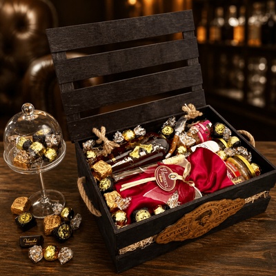 Darčekový kôš Special Rum box