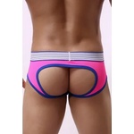 Q-Lingerie Секси мъжки боксерки с отворено дупе Hollywood Jock розови
