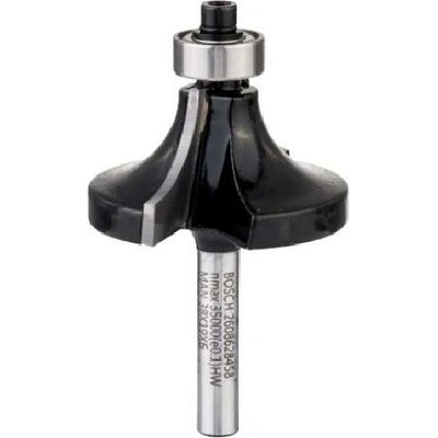 Zaobľovacia fréza 6 mm, R1 12,7 mm, H 38,1 mm, D 18,6 mm, G 60 mm Bosch Accessories 2608628458