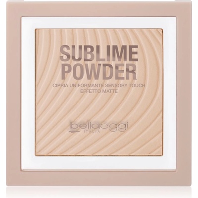 bellaoggi Sublime Powder компактна пудра с матиращ ефект цвят Golden Sand 9 гр