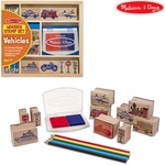 Melissa & Doug Дървени Печати Превозни средства - Melissa & Doug