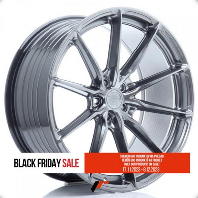 JAPAN RACING JR37 8x17 5x100 ET35 hyper black